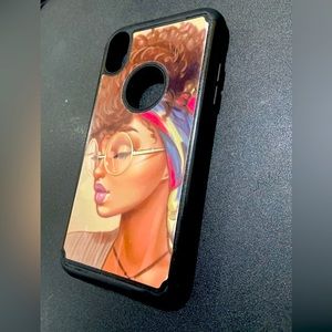 Melanin Queen iPhone XR phone Case